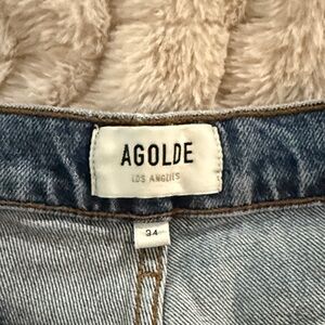 Agolde Light Blue Denim Jeans
